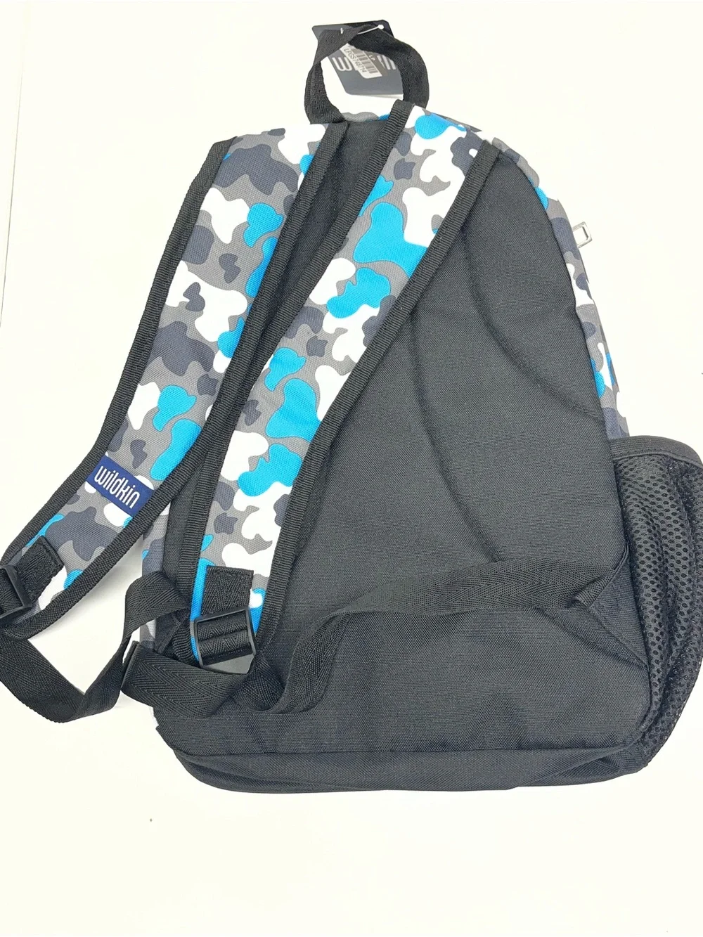 NEW Wildkin 15-Inch Kids Backpack Elementary School Travel Blue Camo